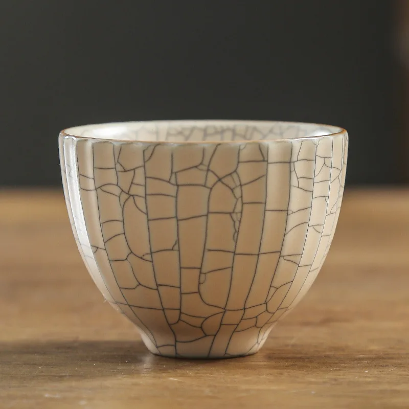 

Colorful Teacup Set with Calligraphy Packaging for Tea Tasting Home Use Gifting Drinking Utensils Home Furnishings