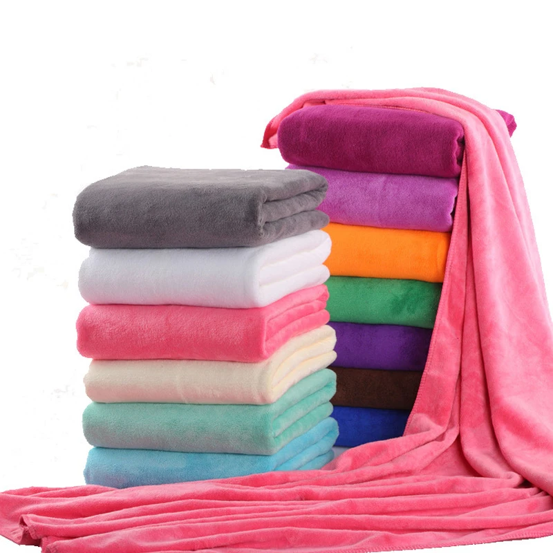 Absorbent Microfiber Drying Beach Swim Sport Bath Towel Sheet Home Textile Car Wash Care Cleaning Towel 30x70cm face towel