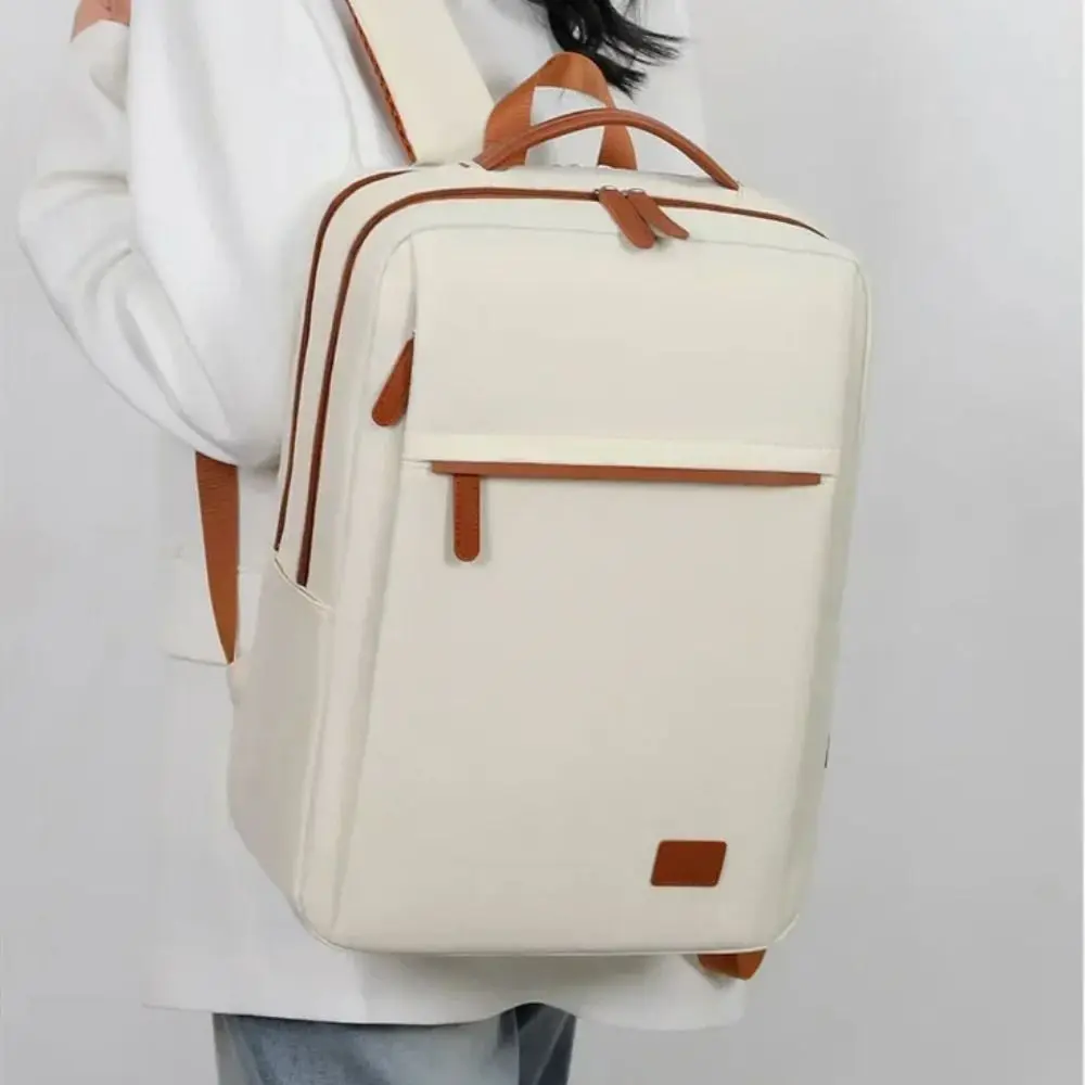 

15.6-Inch Laptop Business Backpack Fashion Wear-resistant Student School Bag Large Capacity Leisure Travel Backpack Travel