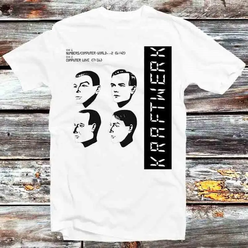 

Футболка Kraftwerk Promo Label Computer World Love B501