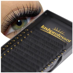 Extensions de Cils Classiques en Faux Vison, Grand Volume, 16 Rangées, Individuelles, C CC D, Courbure Douce, Cils Naturels Classiques en Cachemire