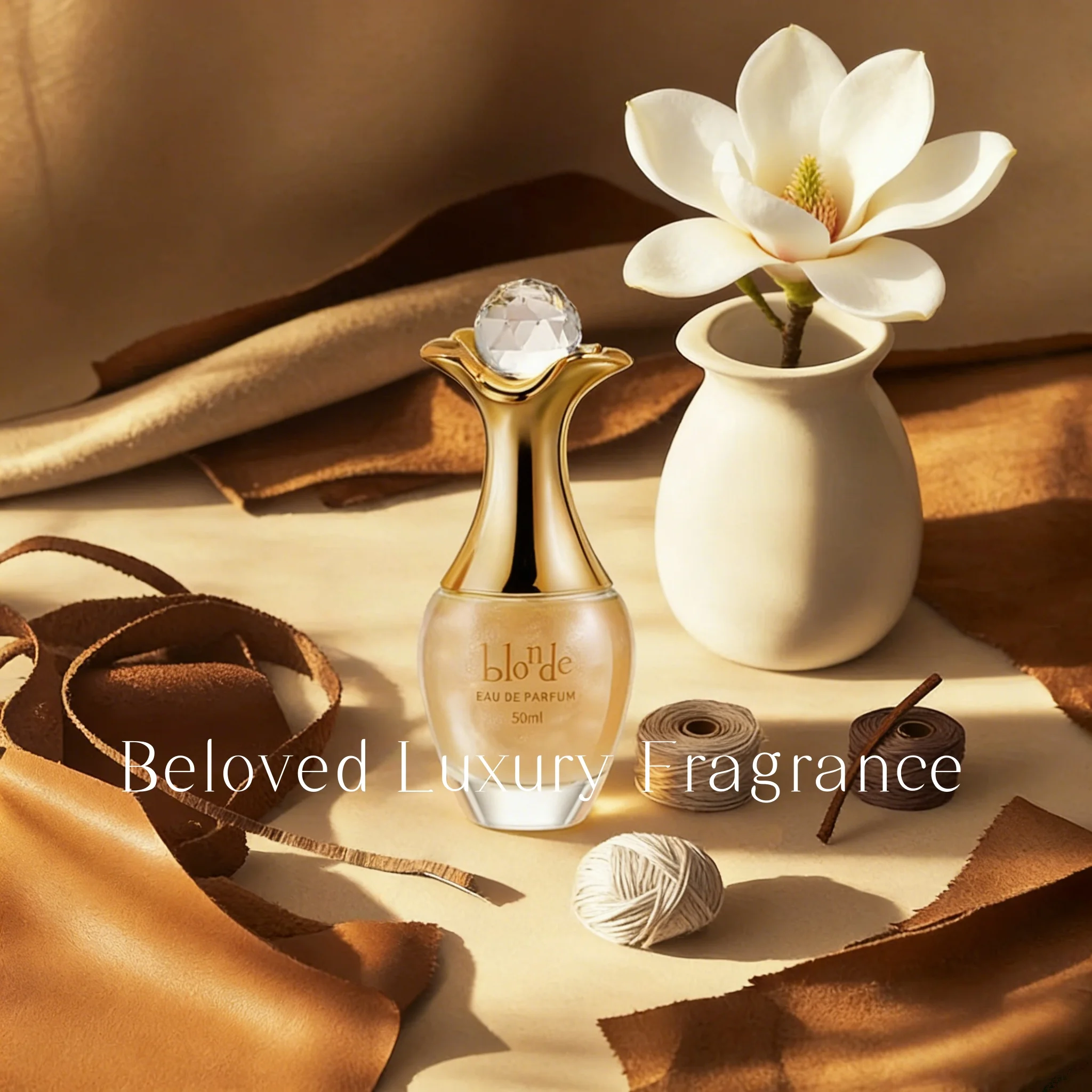 

The Blonde: 50ml of Seductive Fragrance A Flowing (Quicksand) Fruity Floral Aroma A Creative Gift Perfume for Her