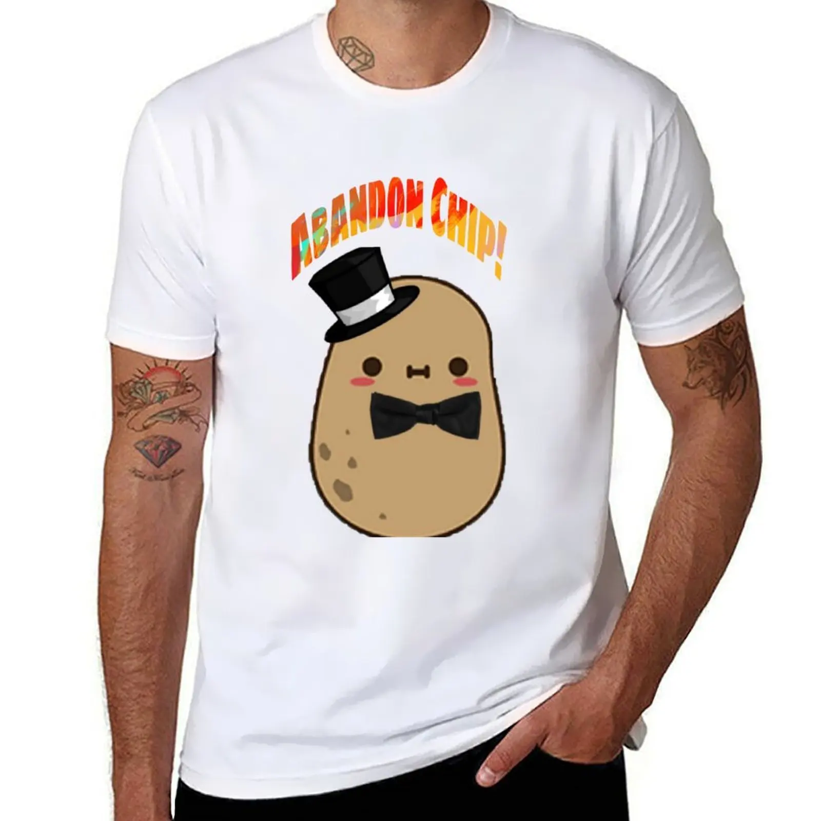 

Funny Potato T-Shirt t shirt man luxury t shirt for man 100 percent cotton T-Shirt