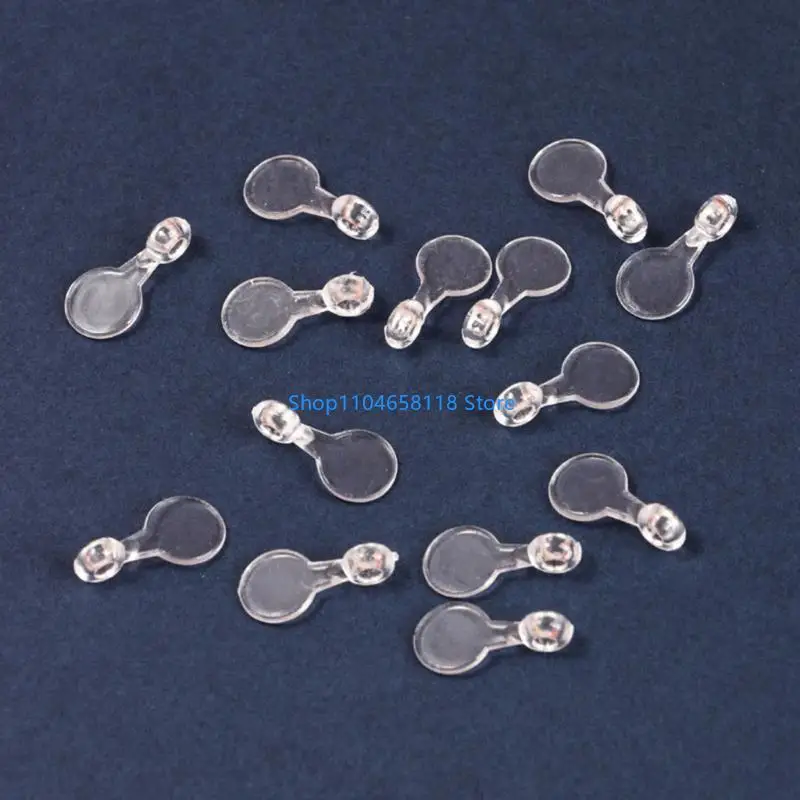 

Массовая упаковка из 1000 прозрачных крючков для ожерелья, отлично подходящих для ювелирных проектов своими руками