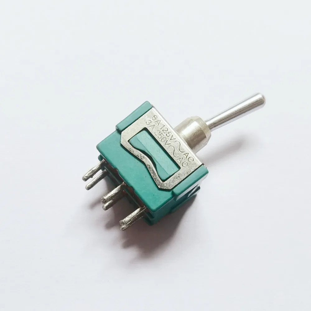 Hot spot AJ29061 6pin 2gear button switch shake head switch 3A250VAC