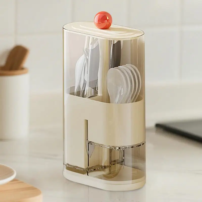 

Kitchen Spoon Chopstick Storage Dish Drying Drain Basket Rack Box Drainer Cutlery Holder Organizer Home kitchen Accessories