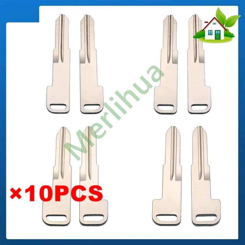 FOR Luxgen U6 Big7  5 Smart Card Emergency Key, Straight Remote Replacement Modified Mechanical Uncut Key Blank