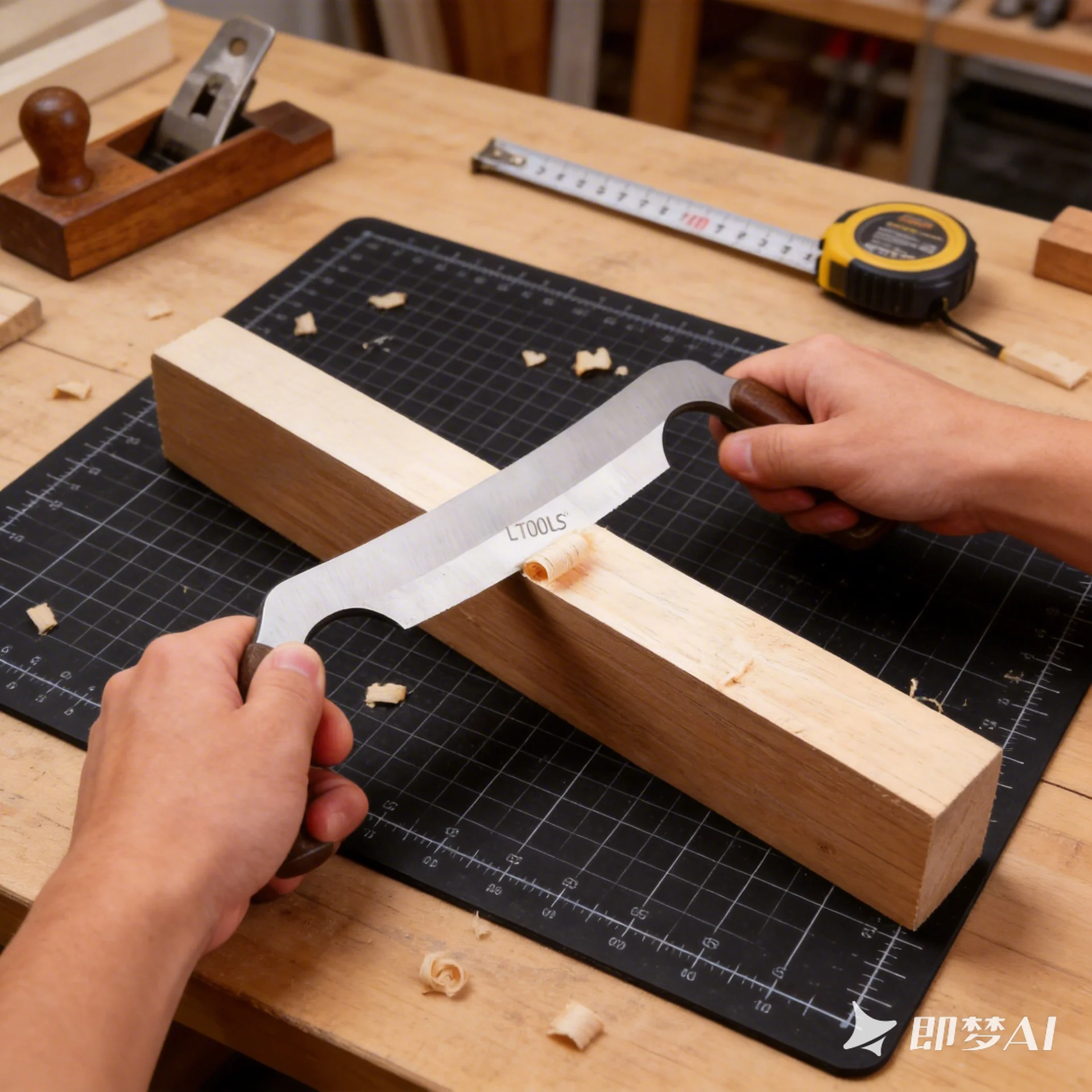 Drawing Knife Multifunctional Wood Cutting Knife Scraper for Removing Bark Carpenter Trimming Scraper High-speed Steel Carpenter