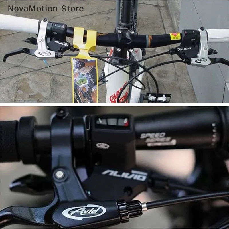 1 زوج سبائك الألومنيوم الخامس الفرامل الفرامل رافعة الدراجة الجبلية دراجة مقبض كرنك الفرامل