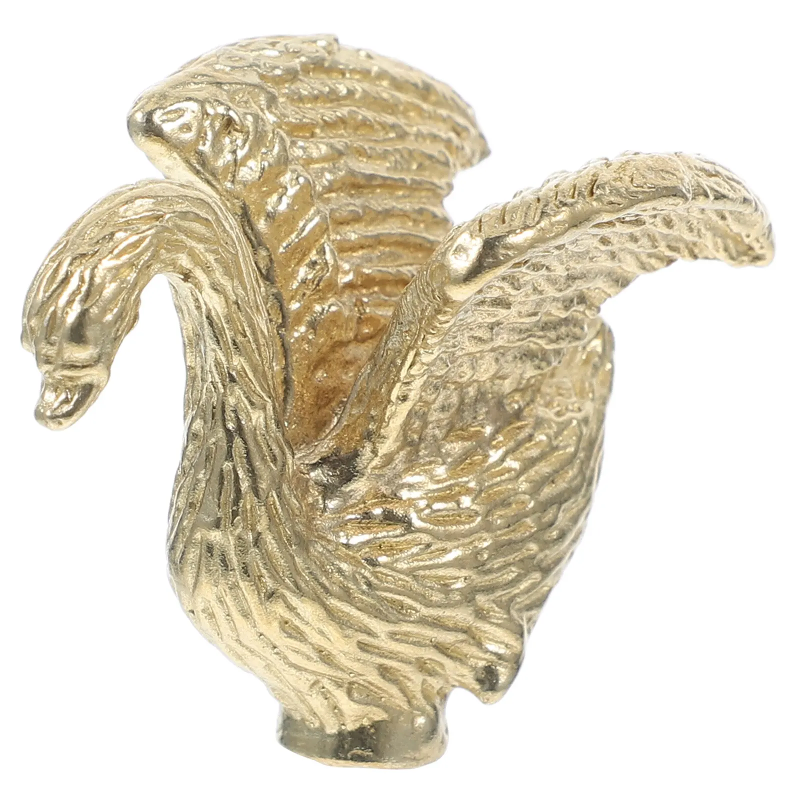 1Set Artistic Swan Form Solid Brass Cabinet Knob Elegant Animal Drawer Pull for Kitchen Bedroom Wardrobe Cupboard Dresser