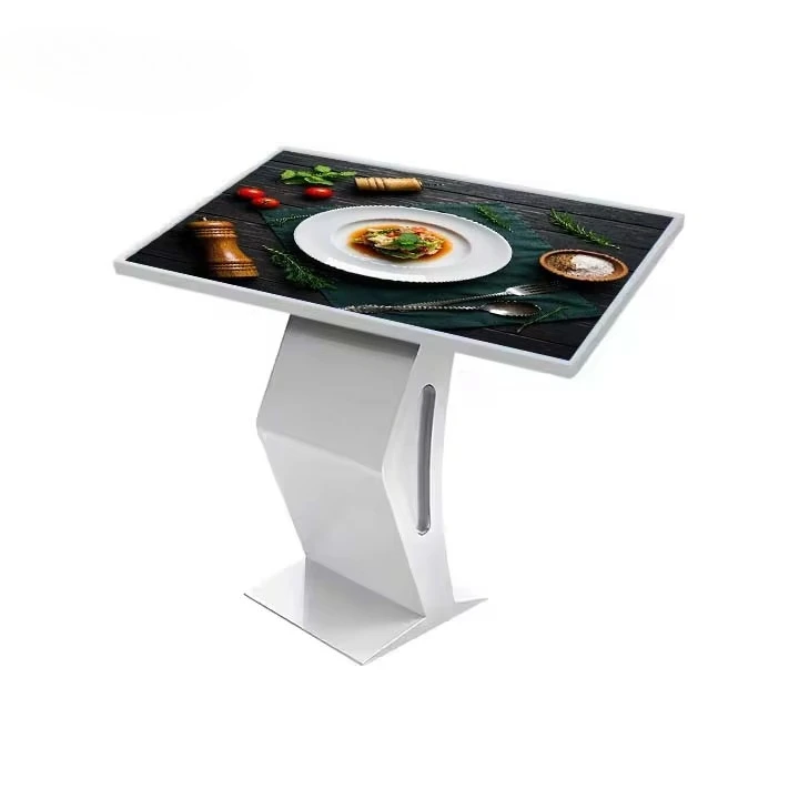 

Custom Size 43 49 55 Inch K-Type Indoor Wifi IR Touch Screen LCD Display Kiosk Floor Standing Self-Service Interactive All One