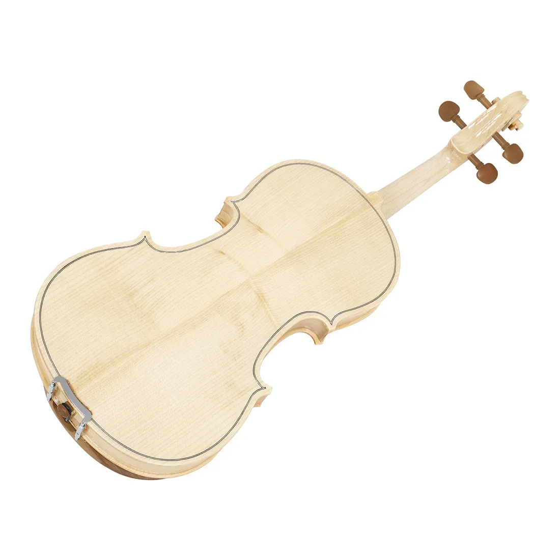 Popularize violin 4/4 bright spruce solid wood violin for students and children to learn