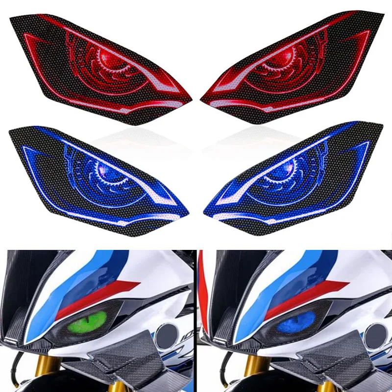 Motocykl 3D przednia owiewka osłona reflektora naklejka naklejka ochronna na reflektor dla S1000RR S1000 RR S 1000 RR 2019-2023