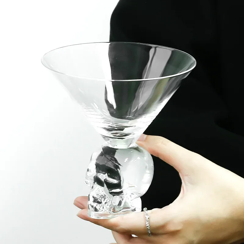 Skeleton Personality Cup Juice Cocktail Cup Coffee Cup Cold Drink Soda Bubble Cup Halloween Glass Decoration Party Gift