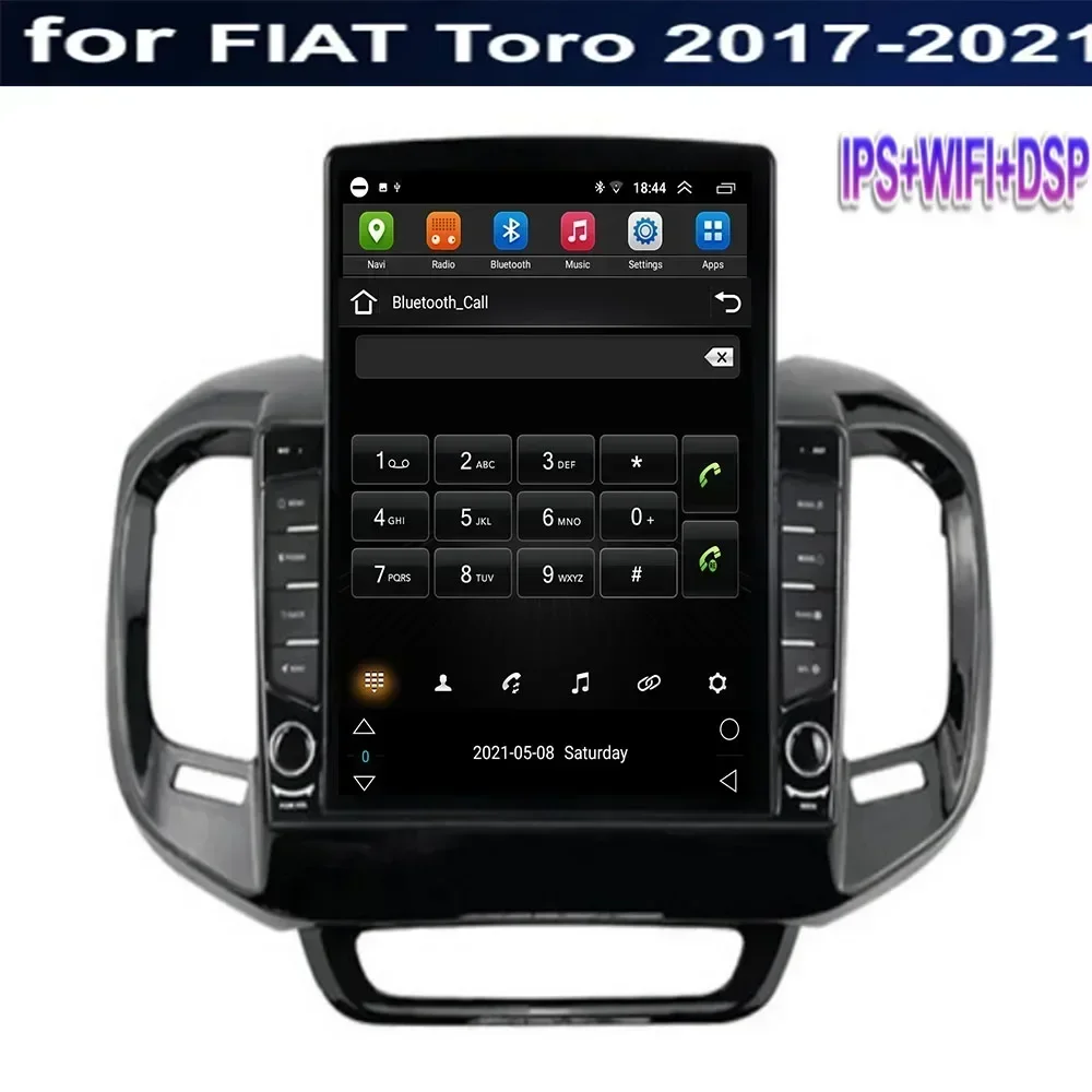 Autoradio Stéréo Android 13 Carplay, 8 Go + 128 Go, 2 Din, Navigation GPS, Lecteur Limité, Toro imposable, Placages Style, 2017 - 2050