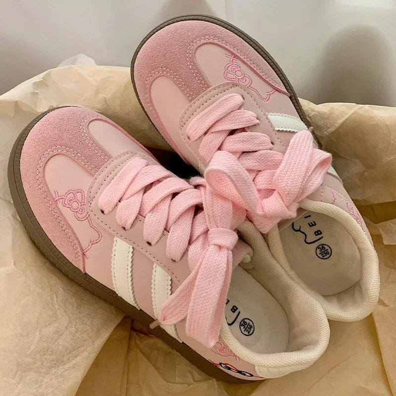 2025 جديد بنات مكتنزة المتسكعون لطيف كبير رئيس أحذية منصة أحذية رياضية كاجوال أحذية تدريب عصرية للمدرسة وارتداء غير رسمي