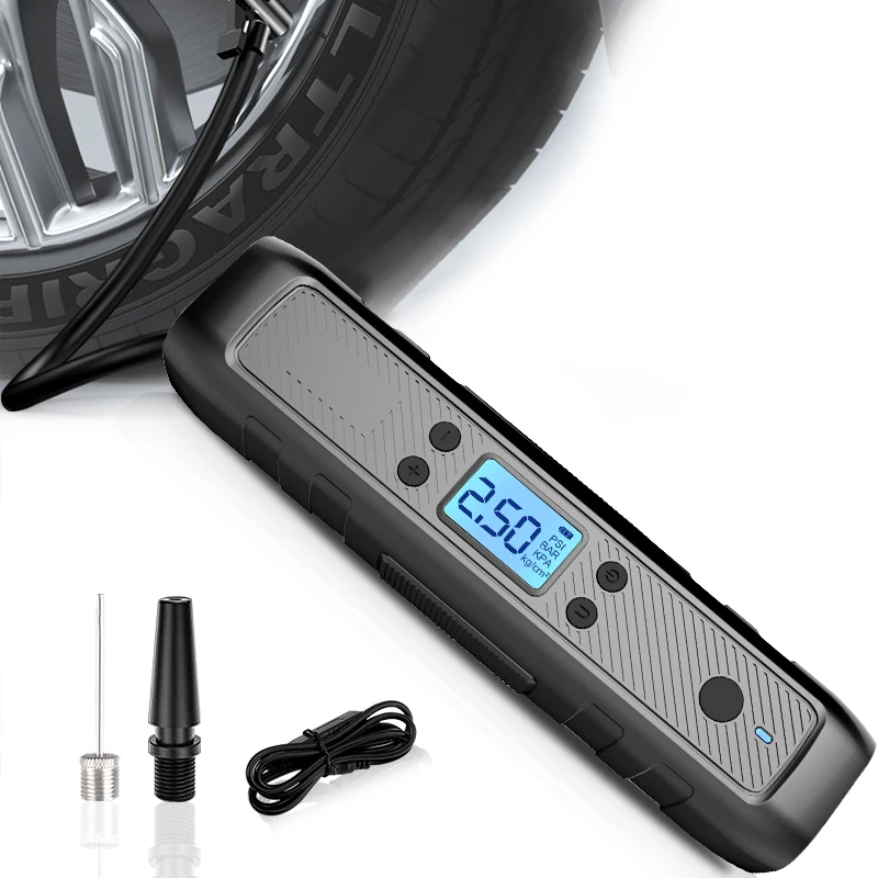 

Car Electrical Air Pump Mini Portable Wireless Tire Inflatable Deflate Inflator Air Compressor Pump&TPMS Motorcycle Bicycle Ball