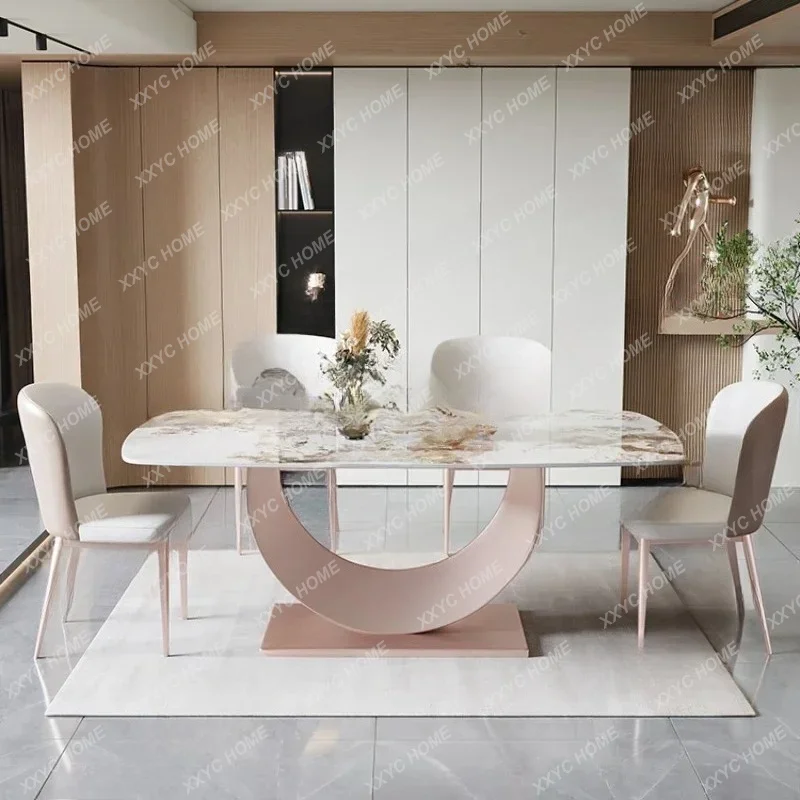 Waterproof Party Dining Tables Design Restaurant Kitchen Living Room Dining Tables Modern House Furniture