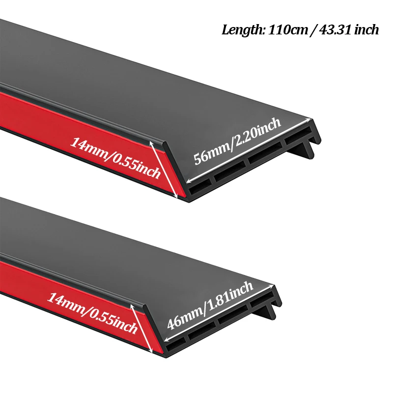 1.1 متر TPE نافذة حجب المياه بار شرفة مقاوم للماء غير نافذ للمطر لوحة دليل المياه نافذة المنزل حجب مجلس ختم الشريط