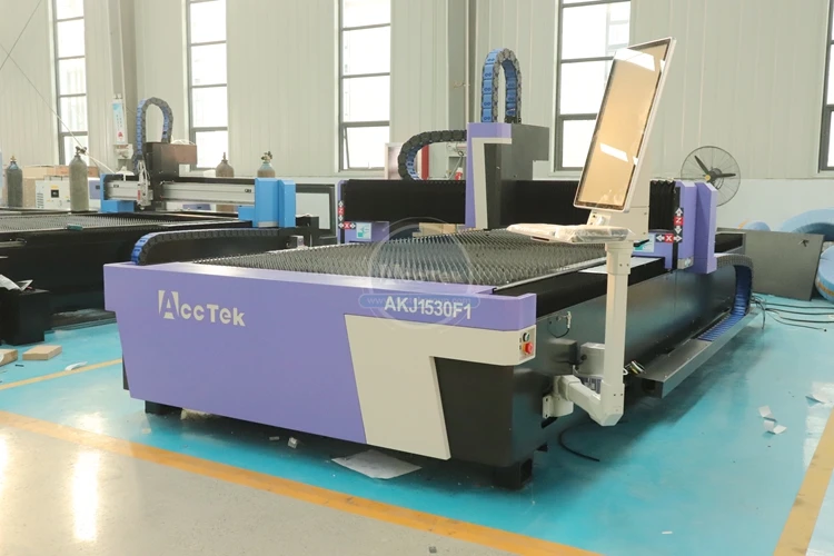 Fiber Laser Metal Cutting Machine 1000W CNC Fiber Laser Cutting Machine AKJ1530F