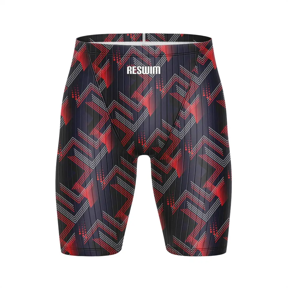 New Men's Swimsuit Jammers Swim Shorts Beach Swimming Tights Trunks Training Swim Swimwear Contest Sports Surfing Diving Trunks