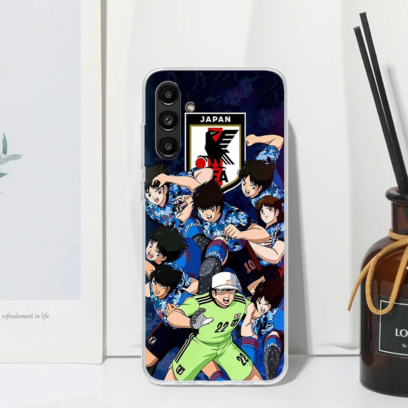 Captain Tsubasa Anime Phone Case For Samsung Galaxy A15 A25 A35 A55 A14 A24 A34 A54 A13 A23 A33 A53 A12 A22 A32 A52 A05S A04S A0