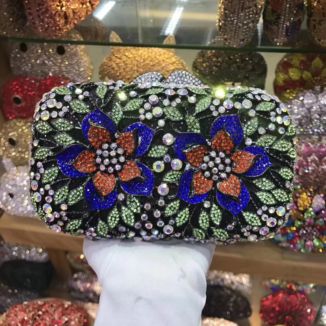 

XIYUAN фиолетовый/оранжевый кошелек-клатч с камнем, женские вечерние сумки, вечерние сумки с бриллиантами Minaudiere, свадебные клатчи со стразами, красные сумки