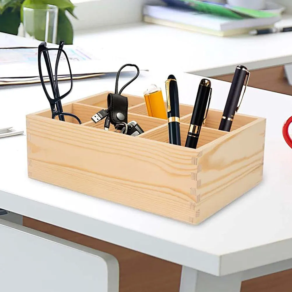 Multi Purpose Storage Box Crayon Holder Pen Desk ganizer Lightweight Portable Smooth Surface Paint Brush Storage Case