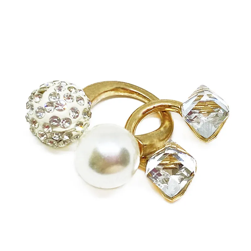 O Ring Buckles U-shaped Clothes Collar Strap Decorative Connector Screw Clasp Rivet Accessories