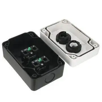 Push Button Switch Box Up/down Arrows 2 Ways Hoist Roller Door Lorry Tail Lift Control With Protective Box Double Insulated