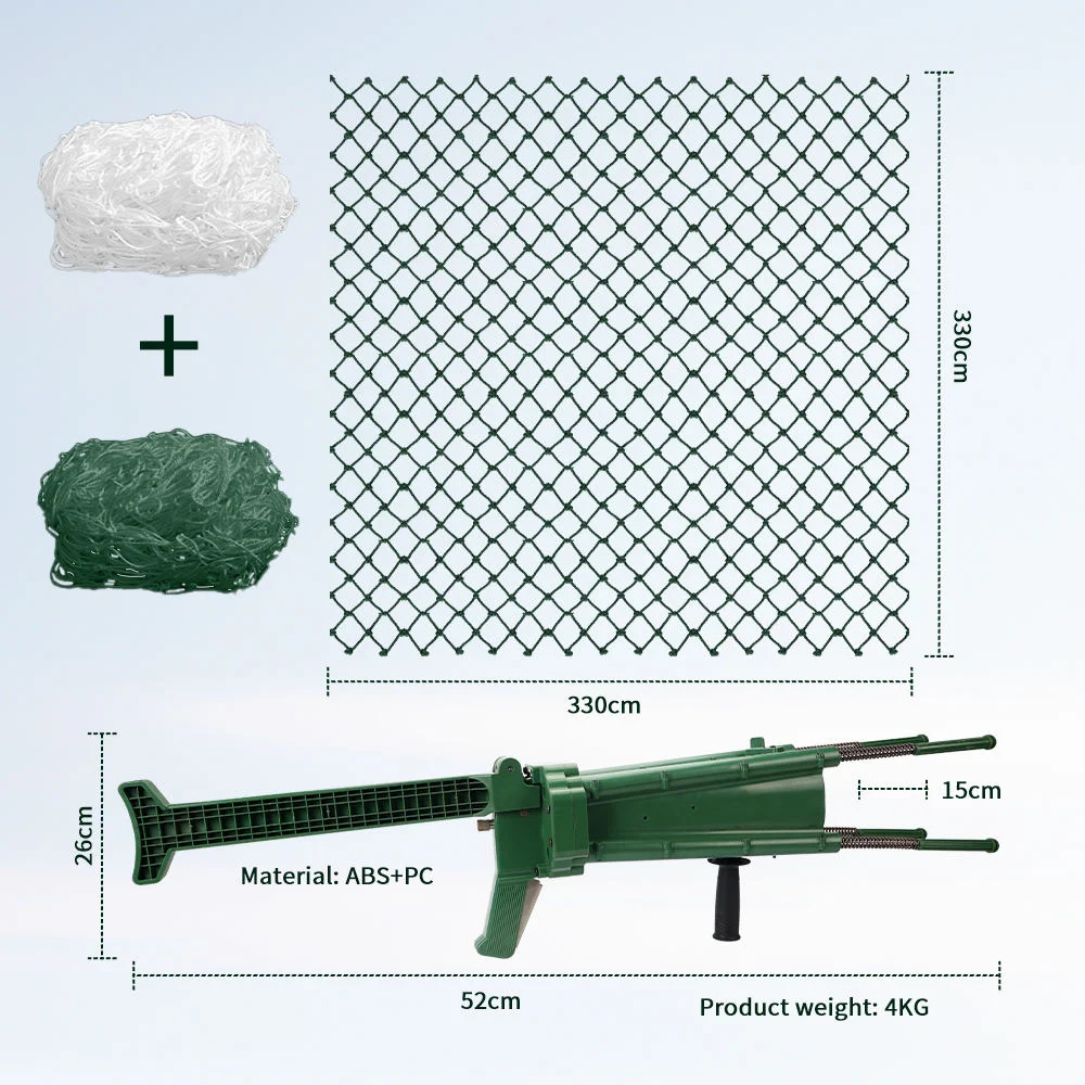 

Sturdy Nylon Safety Net Launcher for Outdoor Use Compatible with Various FPV Drones