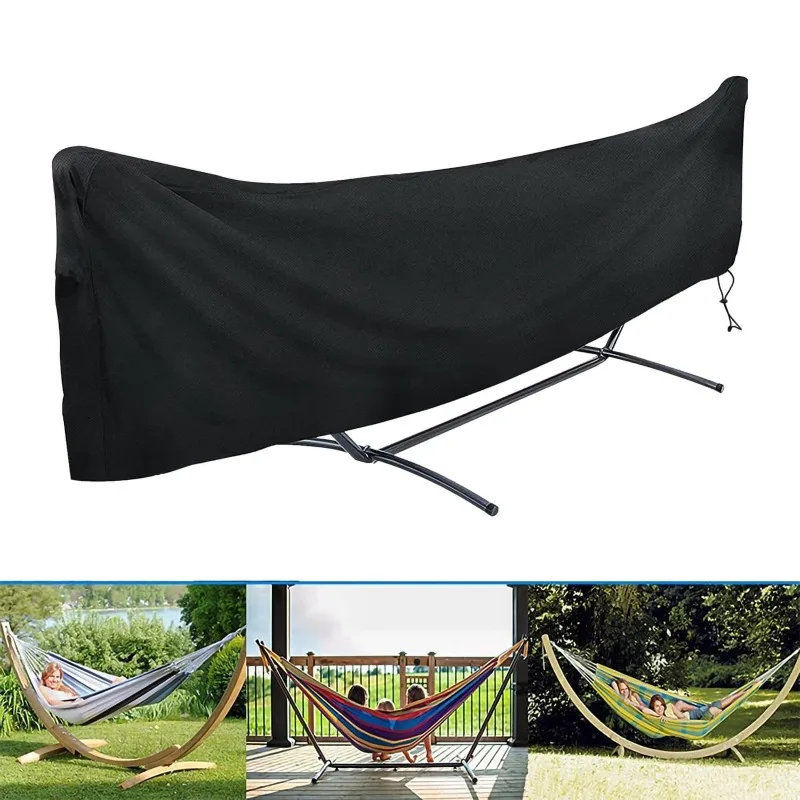 

Outdoor Hammock Cover, 420D Oxford Fabric Hammock Stand Cover, Weather Resistant Hammock Protective Cover for Garden Patio Yard