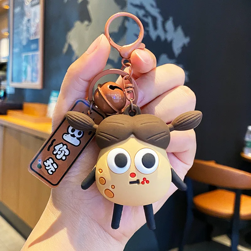 المعلقات سلسلة المفاتيح الراقية والرائعة من Miniso، وألعاب تخفيف التوتر وتنفيسها، وحقائب مدرسية لطيفة، ومعلقات هدايا وهدايا