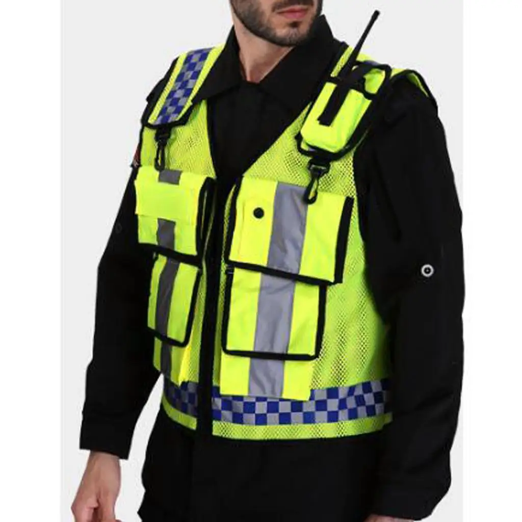 

High Visibility Vest Small Size Reflective Security Vest for Men and Women in Construction and Maintenance Work