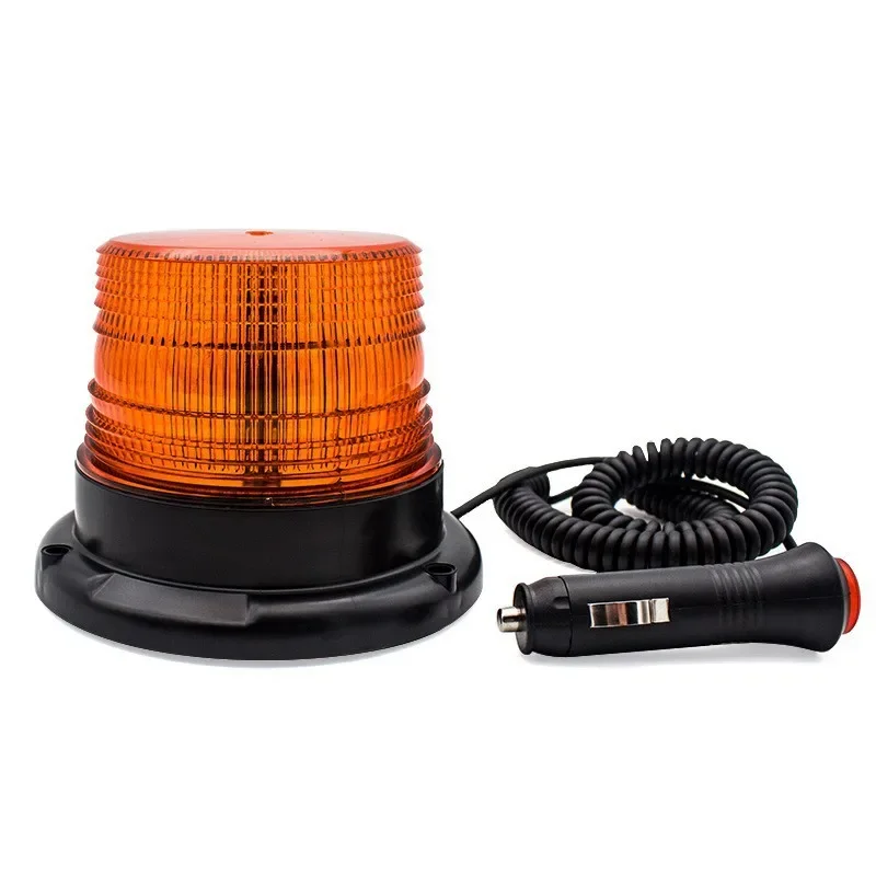 Luz estroboscópica de emergencia para coche, intermitente giratorio, faro LED amarillo, azul, rojo, luz de advertencia