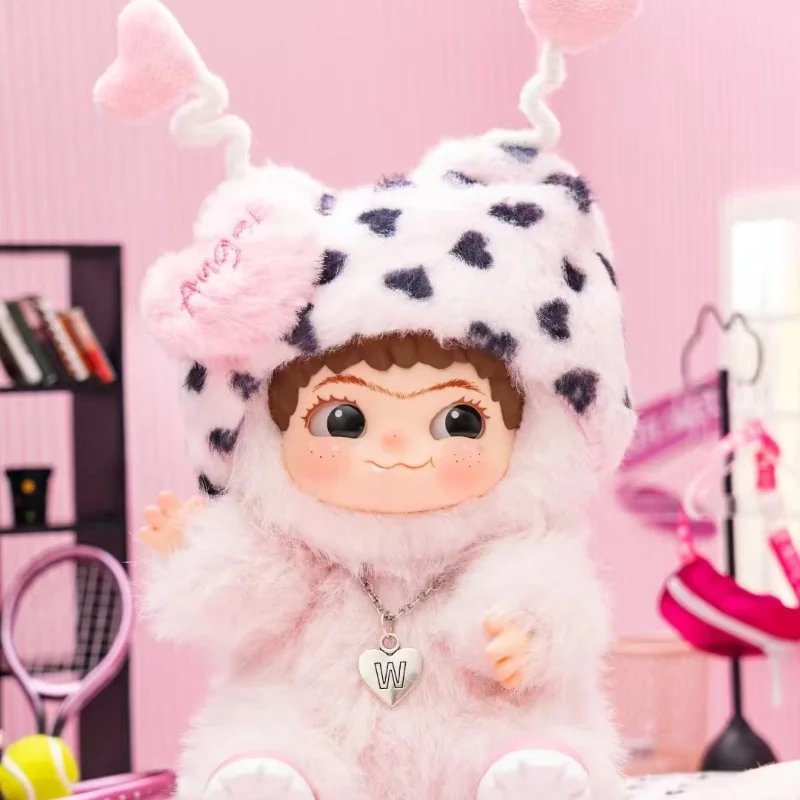 Figurka Akcji Wakuku Angel Series Różowy Anioł Miłości Lalka Model Ozdoba do Torby Zawieszka Kolekcja Zabawka Prezent dla Dziewczynki Dostępna od Ręki