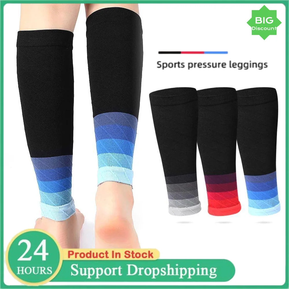 Calf Socks Graduated Compression Socks for Men Women Calf Sleeves Running Leg Sleeve Compression Socks for Shin Splint Relief