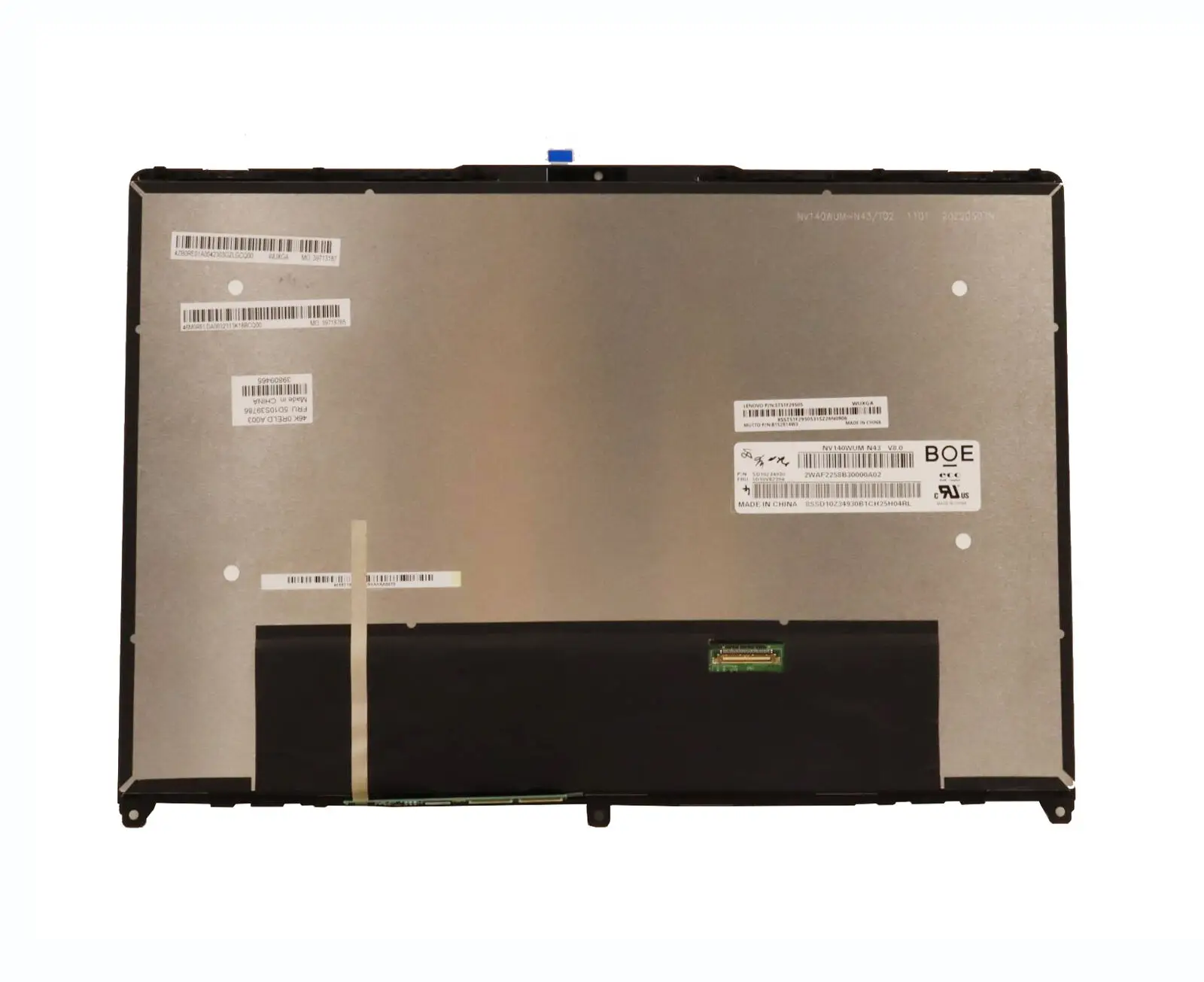 New Original For Ideapad Flex 5 14ALC7 IAU7 ABR8 FHD LCD Screen Assembly W/Bezel 5D10S39787 5D10S39788 5D10S39786 5D10S39785