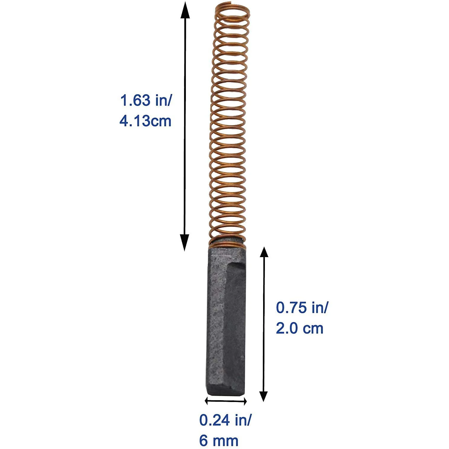 W10380496 spazzola del motore del miscelatore del supporto del carbonio per Whirlpool e spazzola del motore del miscelatore di aiuto della cucina 5 k5ss WHK55K