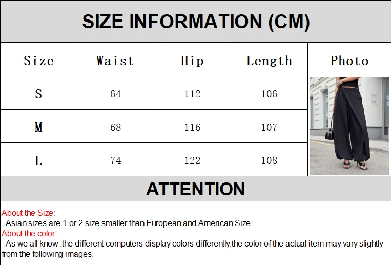 Hochgeschnittene Damenhose, Trendige Schwarze Streetwear, Unregelmäßige Lose Passform, Knopfverschluss, Laternenhose, Vielseitige Pendlerhose für Damen – Detail 1