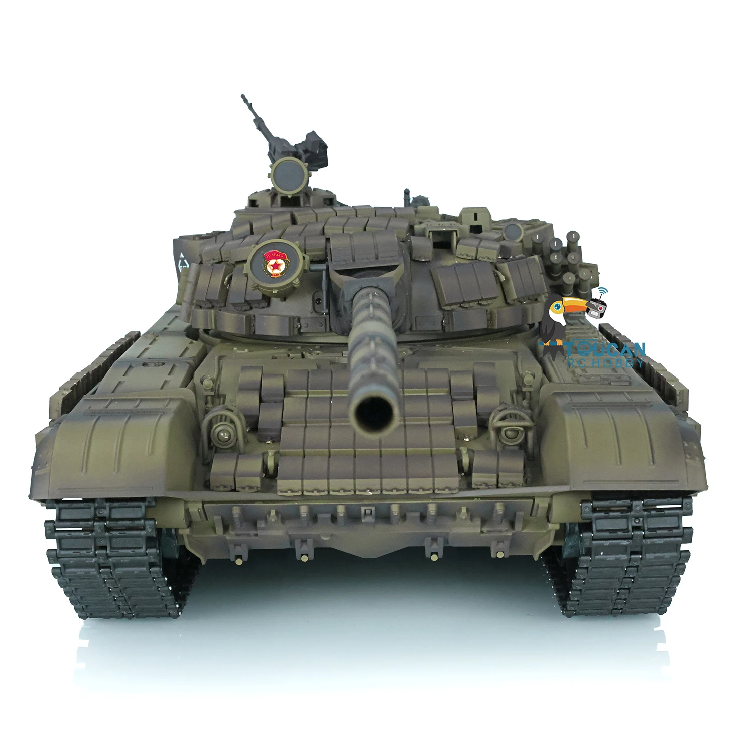 1/16 Henglong T72 Plastikowy Czołg RC Bojowy Płyta Główna 7.0 3939 RTR Dym Dźwięk Zdalne Sterowanie Model Militarny dla Dorosłych