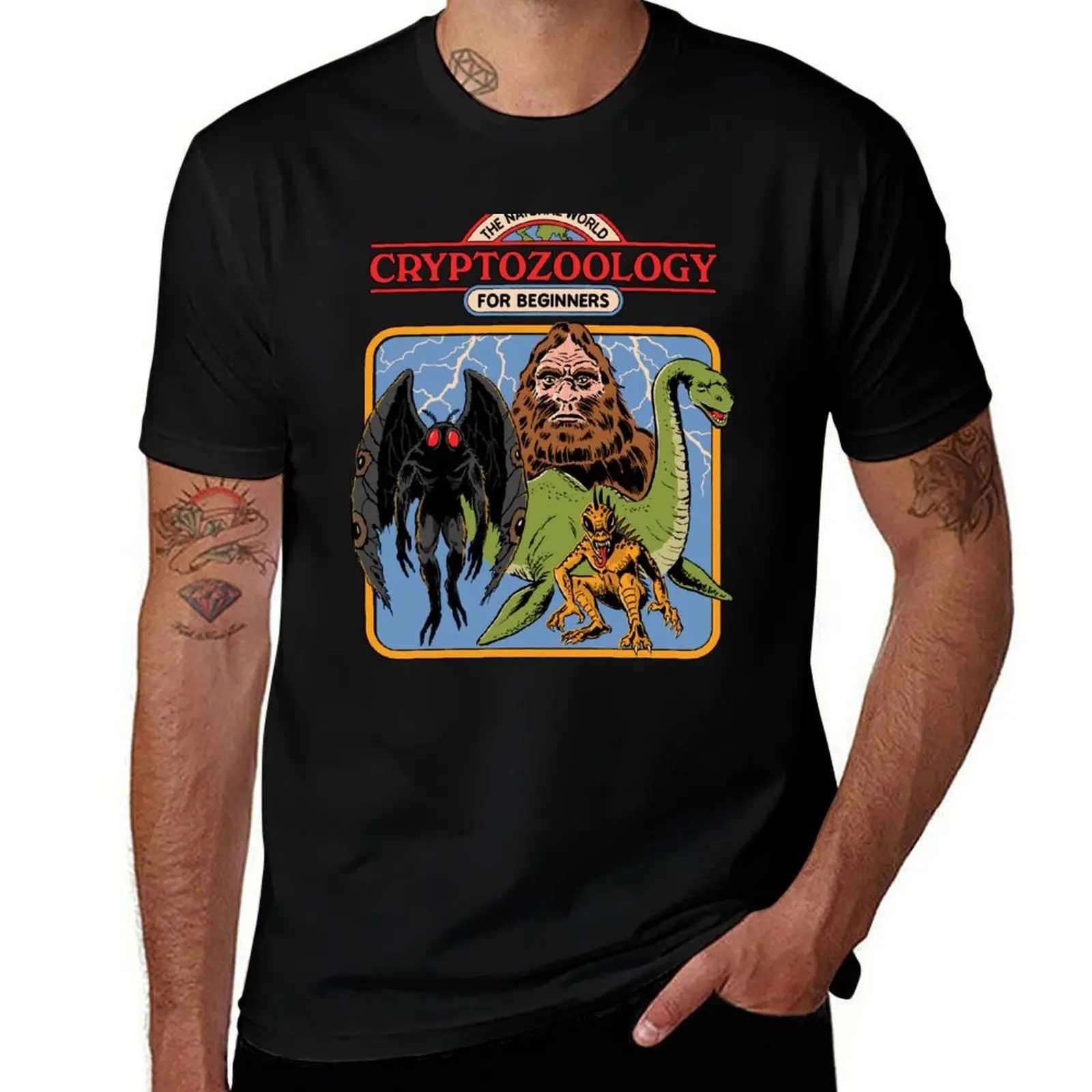 Cryptozoology For Beginners T-Shirt Soft Anti-Shrink Cotton Tee T-Shirt
