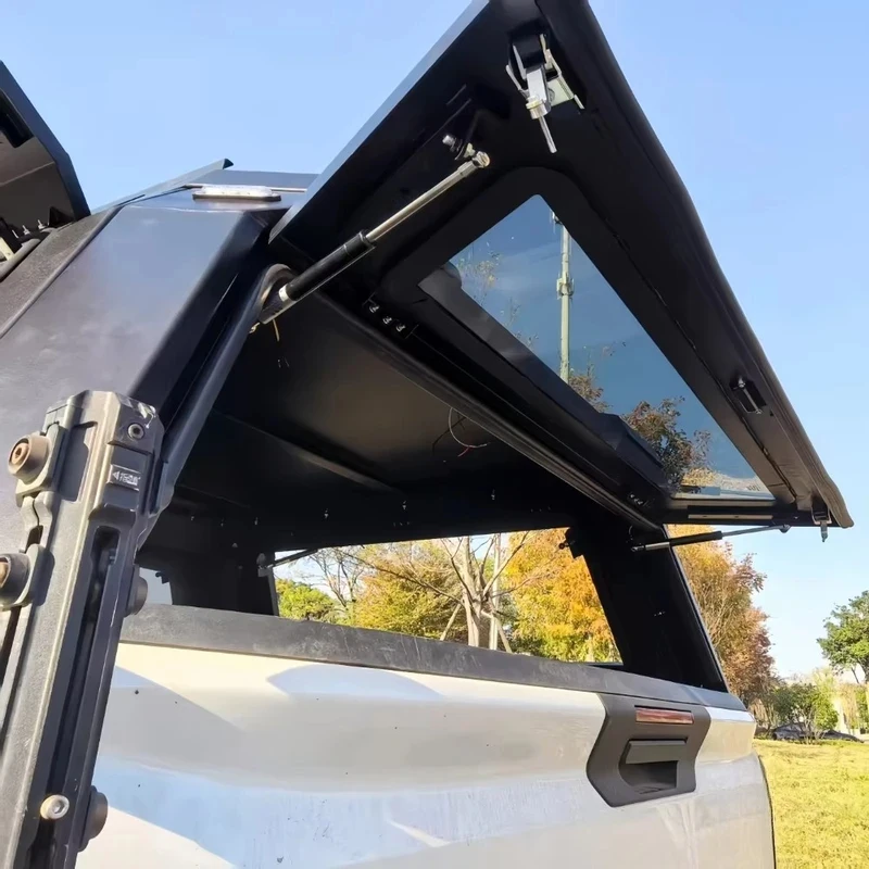 

Hot Selling 4x4 Waterproof Aluminum Alloy & Iron Hardtop Canopy, Durable Pickup Truck Bed Exterior Accessories