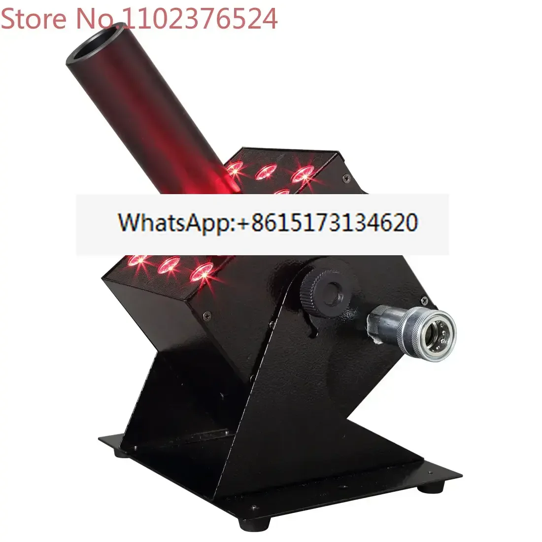 Professional Stage LED Co2 Jet Machine With 12x3W LED RGB 3in1 Stage CO2 Gas Jet