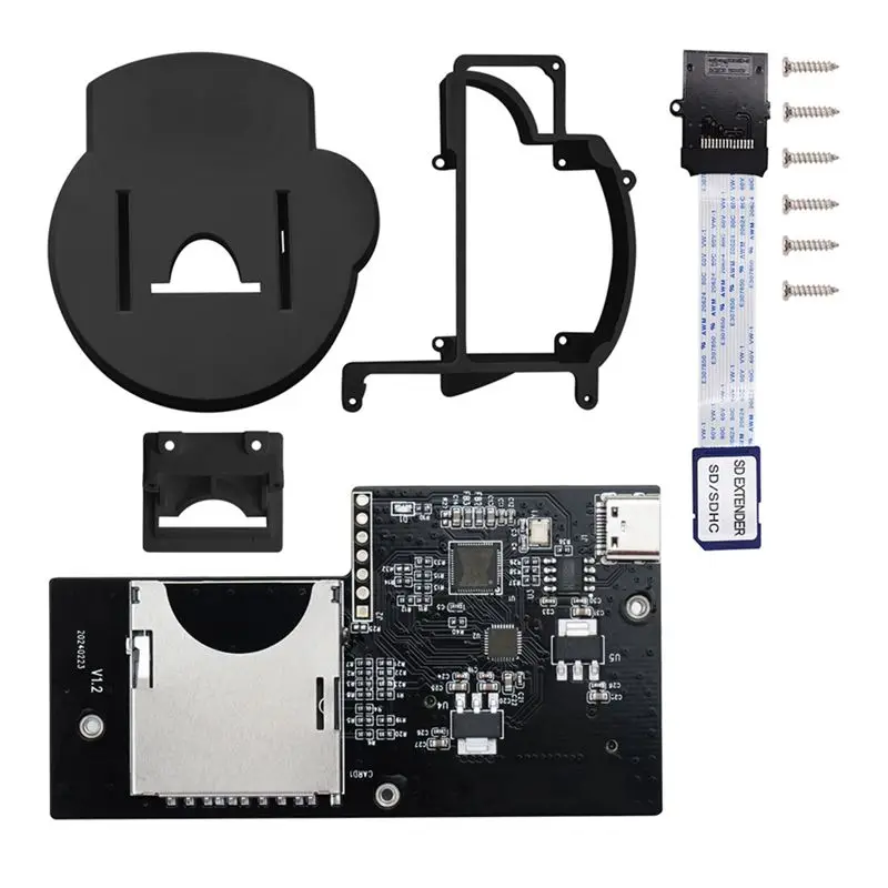 

ABMF-For CUBEODE V1.2 Optical Drive Emulator+3D Printer Mount Kits For NGC Optical Drive Emulator For NGC Gamecube Console