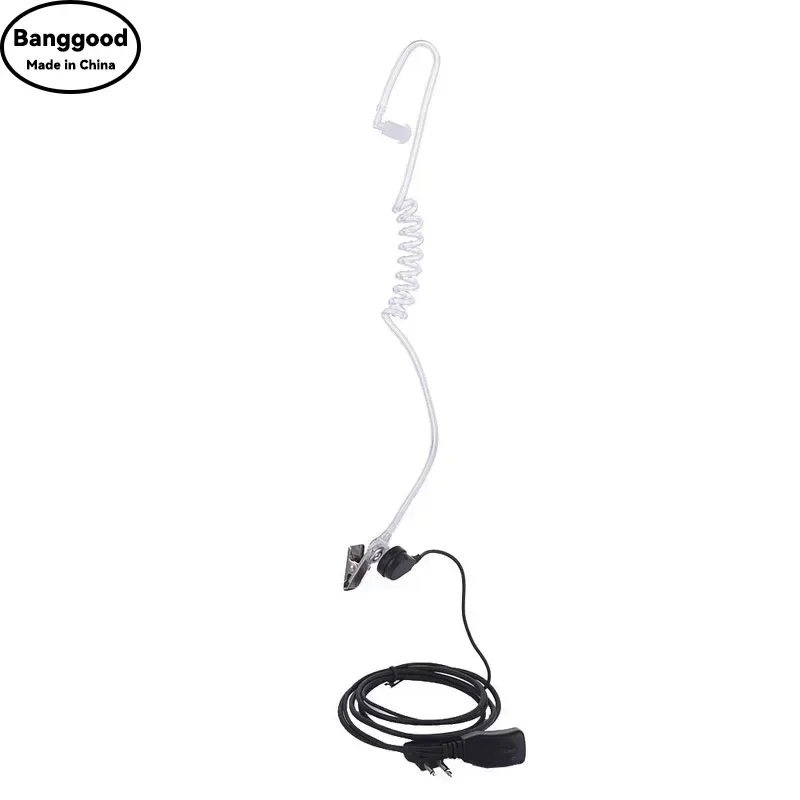 Air Tube Earpiece Earphone Headset PTT Mic for MOTOROLA DP1400 EP450 GP88S CP88 CP040 CP140 CP180 GP300 GP68 PR400 P080 Raido