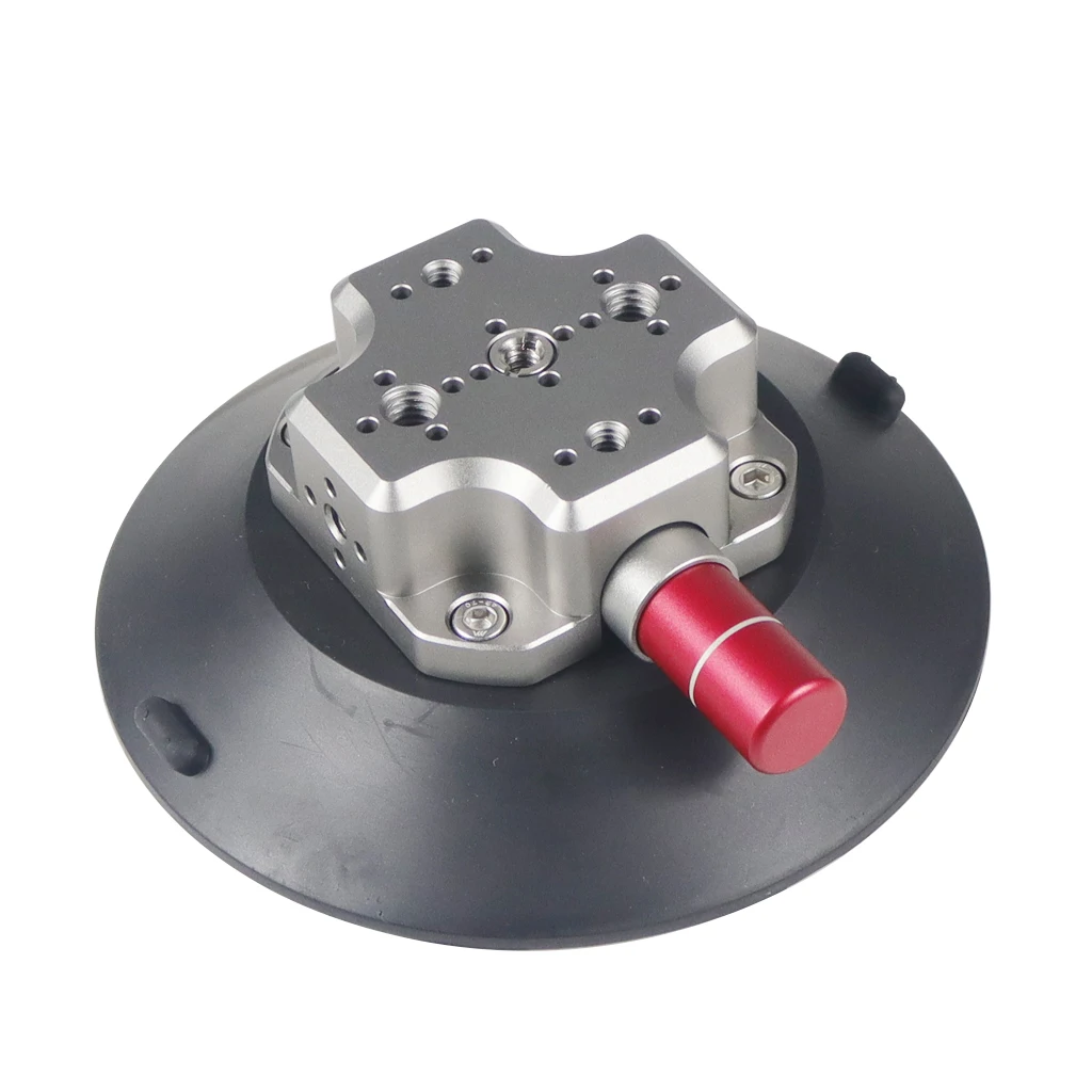 Handpumpe Vakuum Saugnapf 1/4 "3/8" ARRI Ortungsloch Kamera Stabilisator Halterung für GoPro DJI LED Auto Auto Lampe Ständer Halterung – Detail 24