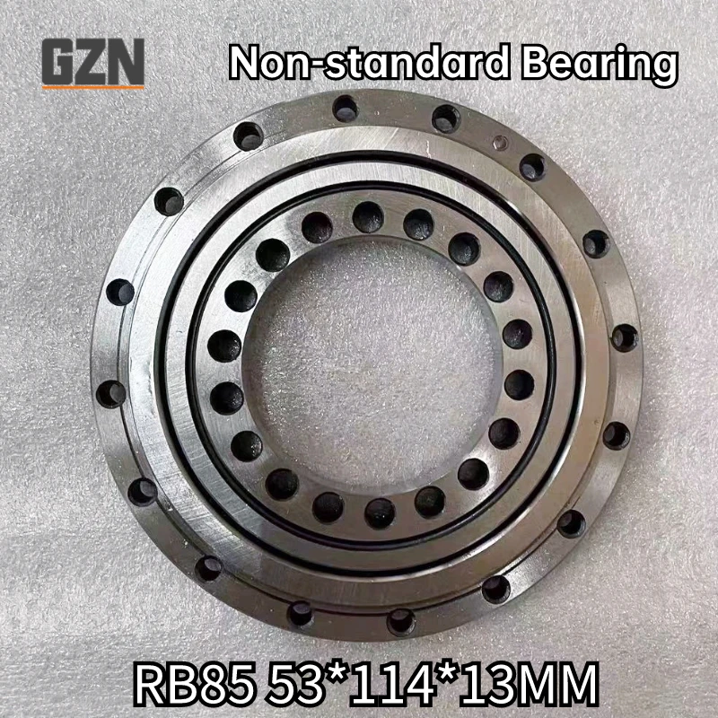 1pcs Non-standard Cross Roller Bearing RB85 53*114*13MM Mechanical Joint Bearing with Mounting Hole Turntable Bearing