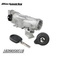 1K0905851B interruptor de encendido, cilindro de bloqueo de dirección y llave para Audi A3 8P Touran Tiguan Caddy 2K VW Golf 2004-2013 MK5 MK6