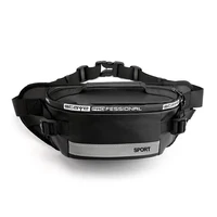 2024 Large Capacity Anti-theft Male Belt Close-Fitting Waist Bags Multi-Functional Shoulder Bag Men Nylon Fanny Chest Fanny Pack 3